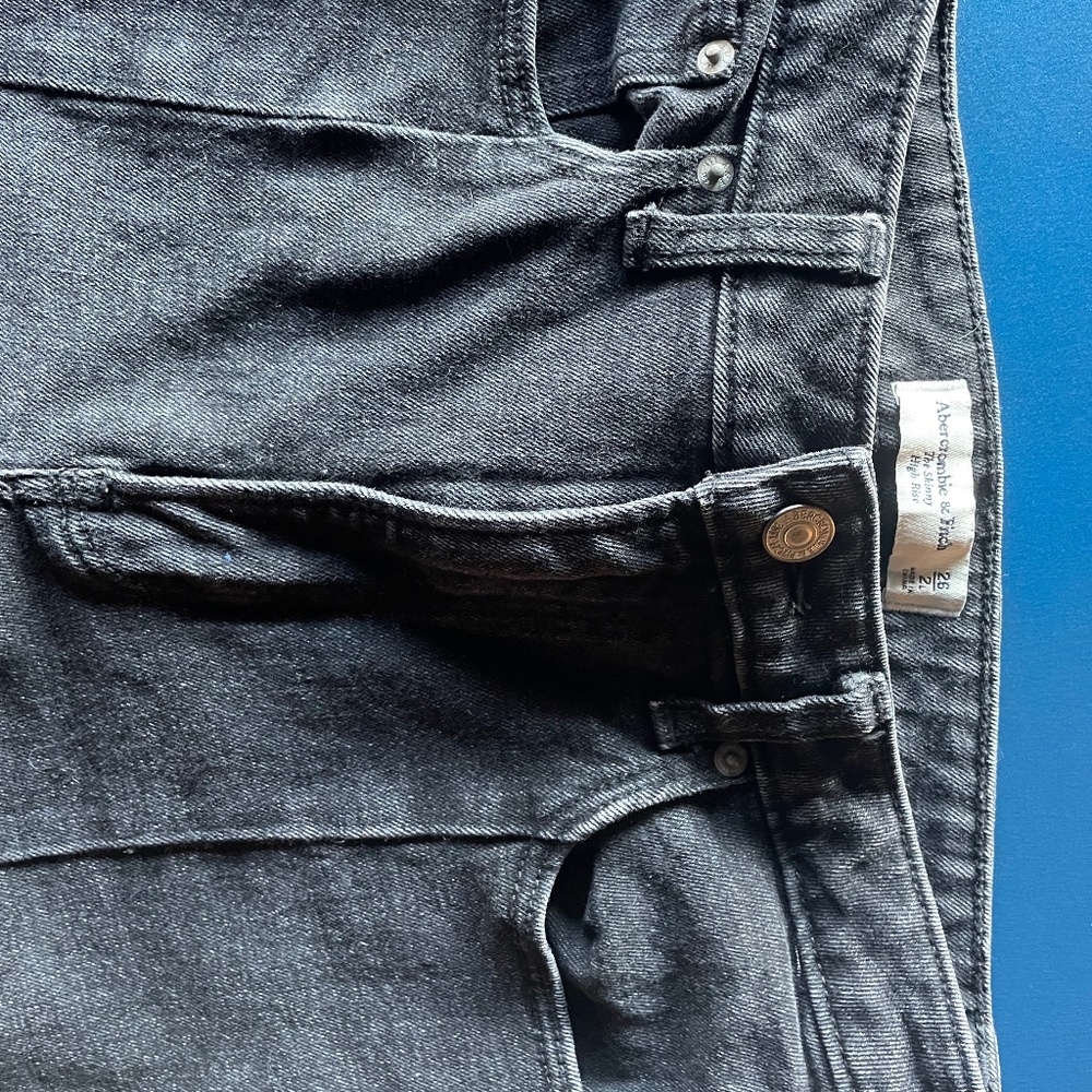 Abercrombie curve love skinny high rise